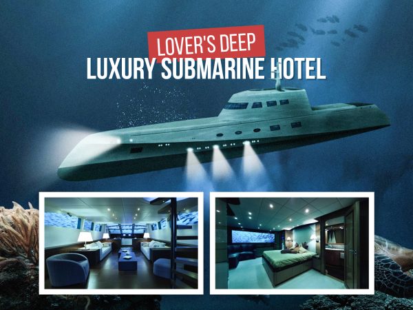 The most expensive hotel in the world: Lovers Deep